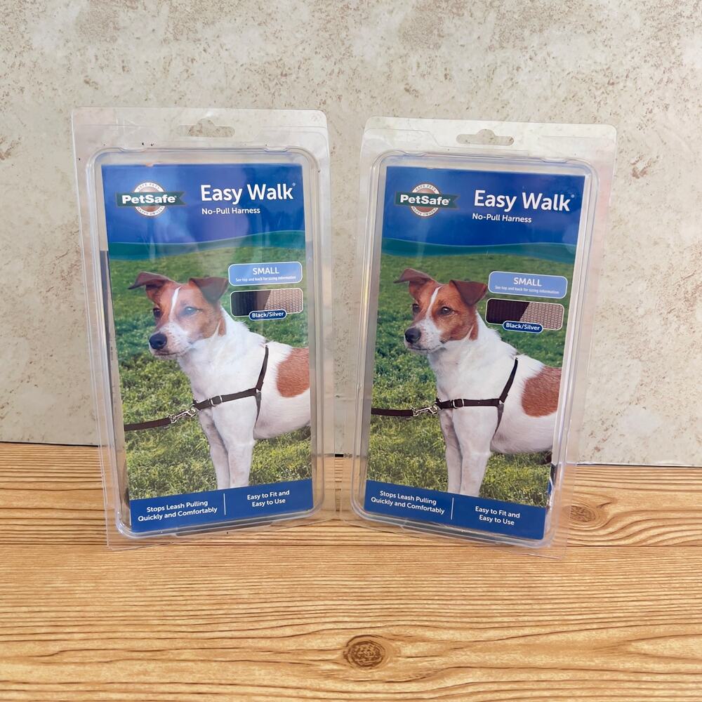 2 pk PetSafe Easy Walk No Pull Adjustable Dog Harness Size S